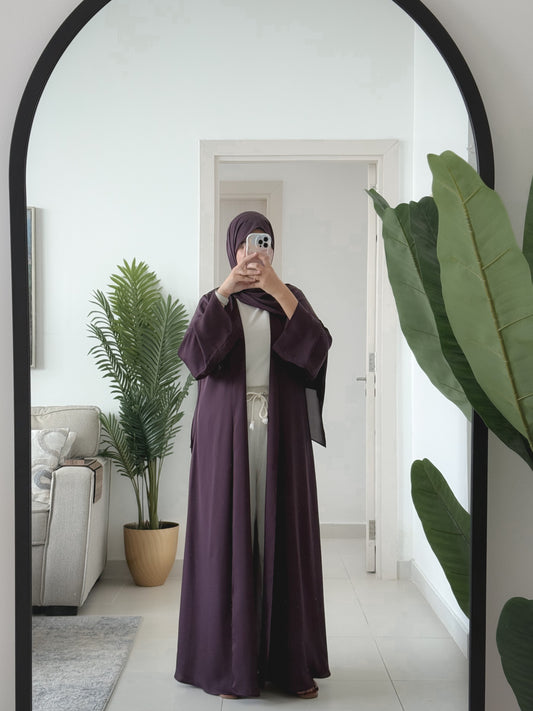 Meryam Abaya - Deep Plum