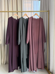 Meryam Abaya - Mauve Rose