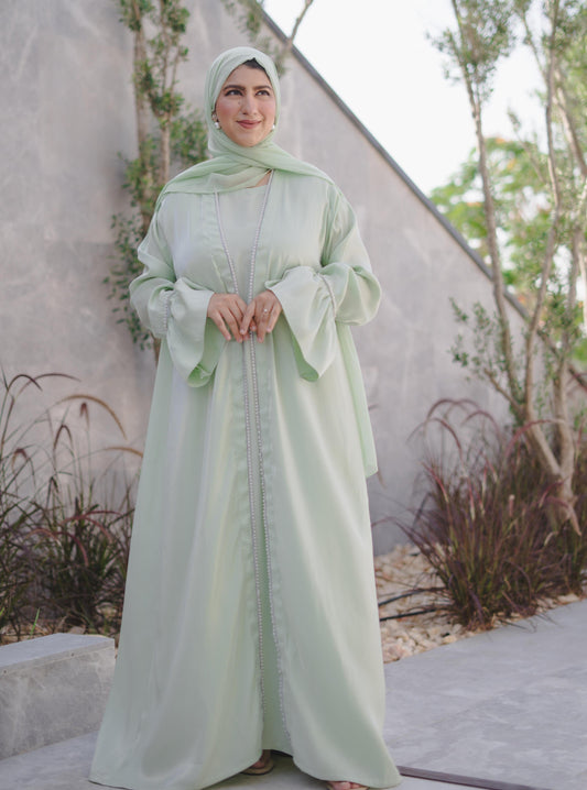 Green Arya Abaya