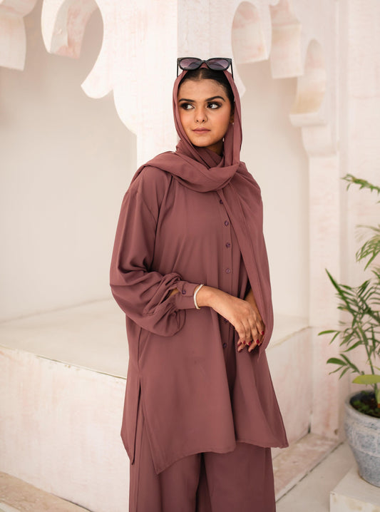 Mauve brown- Haya Set