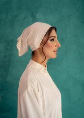 White/Ivory Hijab Cap